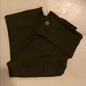 Camo green lululemon leggings
